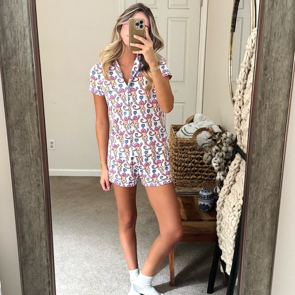 ROLLER RABBIT Lovely Monkey PJ set ๐ - Picture 3 of 14